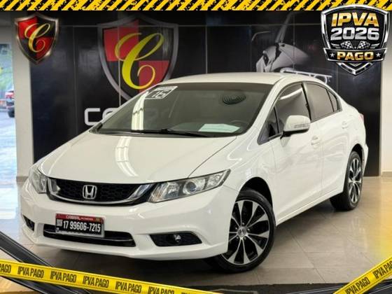 HONDA CIVIC 2.0 LXR 16V FLEX 4P AUTOMÁTICO HONDA CIVIC 2.0 LXR 16V FLEX 4P AUTOMÁTICO